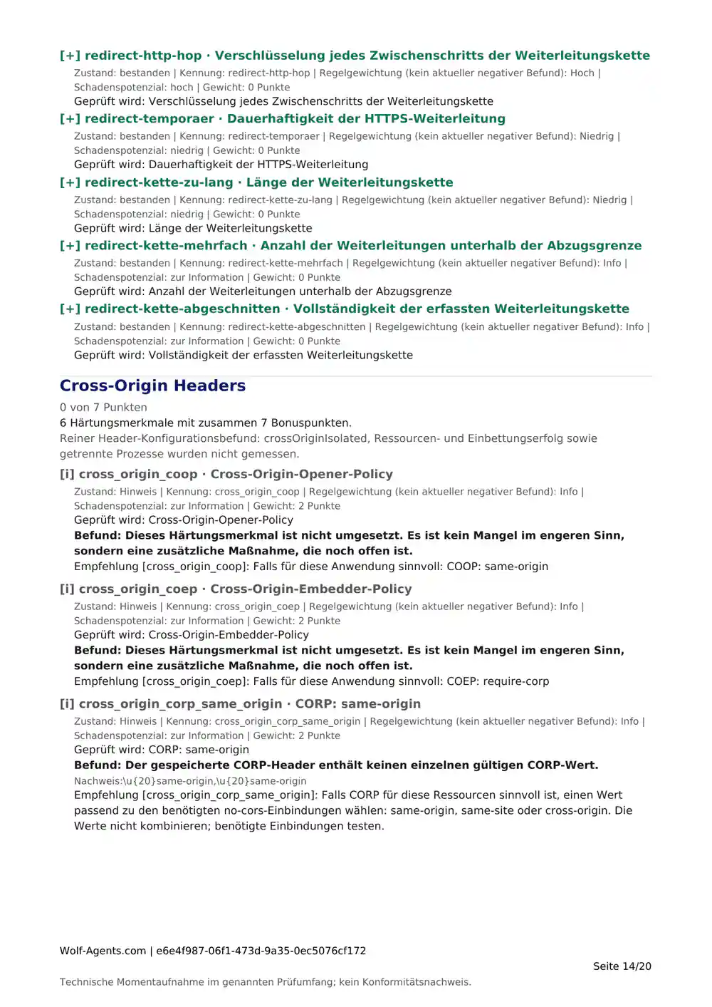 Seite 14 von 20 des PDF-Musters Web