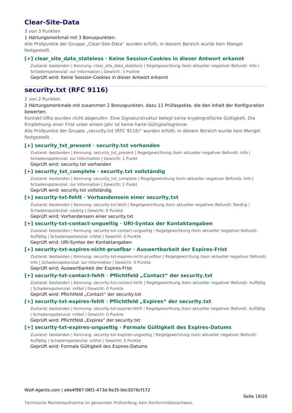 Seite 19 von 20 des PDF-Musters Web