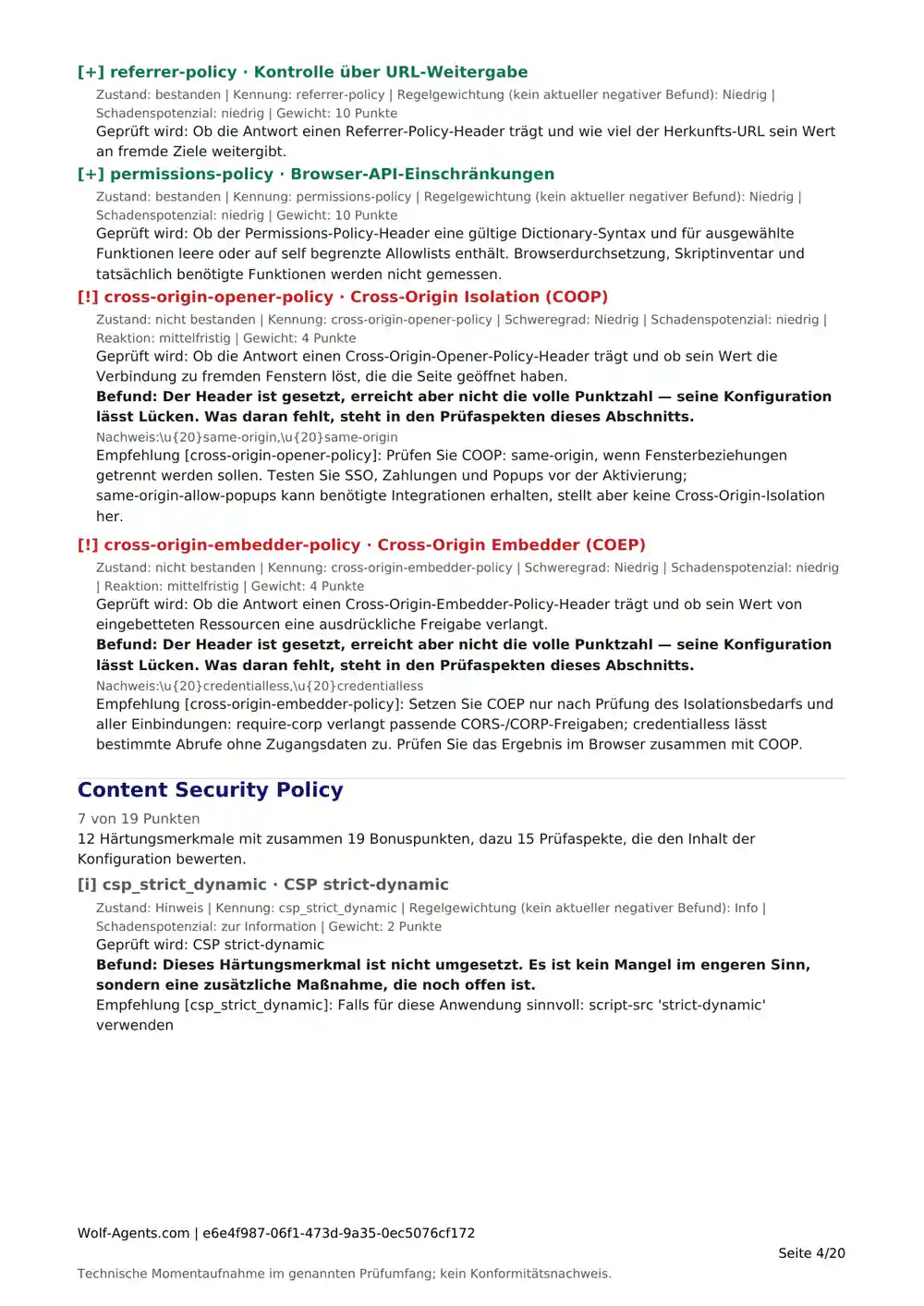 Seite 4 von 20 des PDF-Musters Web